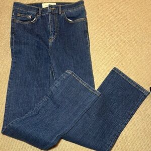 Women's Straight Leg Jeans - Blue